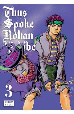 Coperta cărții 'Thus Spoke Rohan Kishibe, Vol. 3 - Hirohiko Araki'