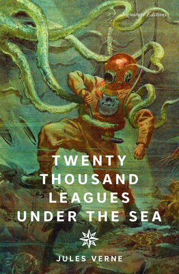 Coperta cărții 'Twenty Thousand Leagues Under the Sea - Jules Verne'