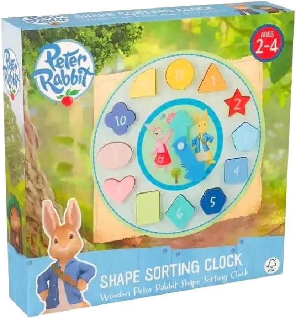 Puzzle ceas: Peter Rabbit