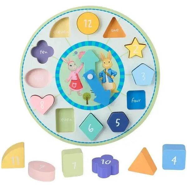 Puzzle ceas: Peter Rabbit