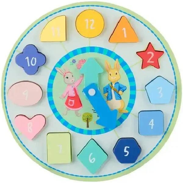 Puzzle ceas: Peter Rabbit
