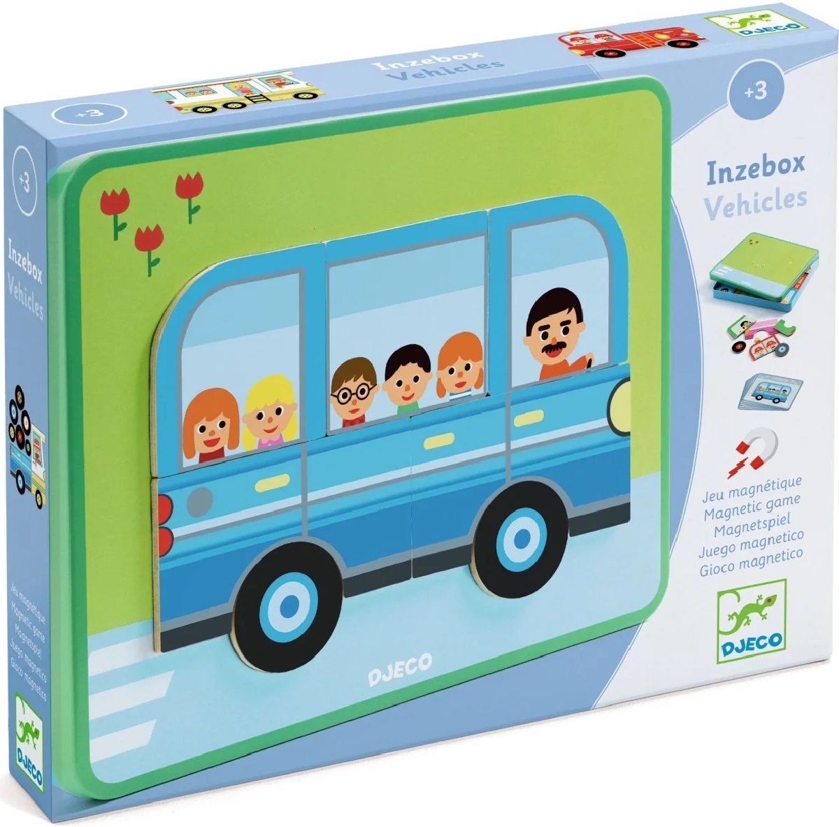 Joc magnetic: Inzebox Vehicles