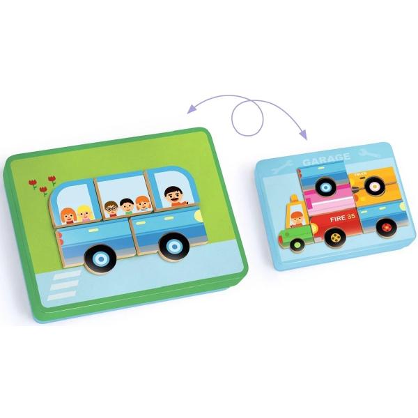 Joc magnetic: Inzebox Vehicles