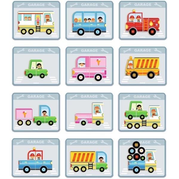 Joc magnetic: Inzebox Vehicles