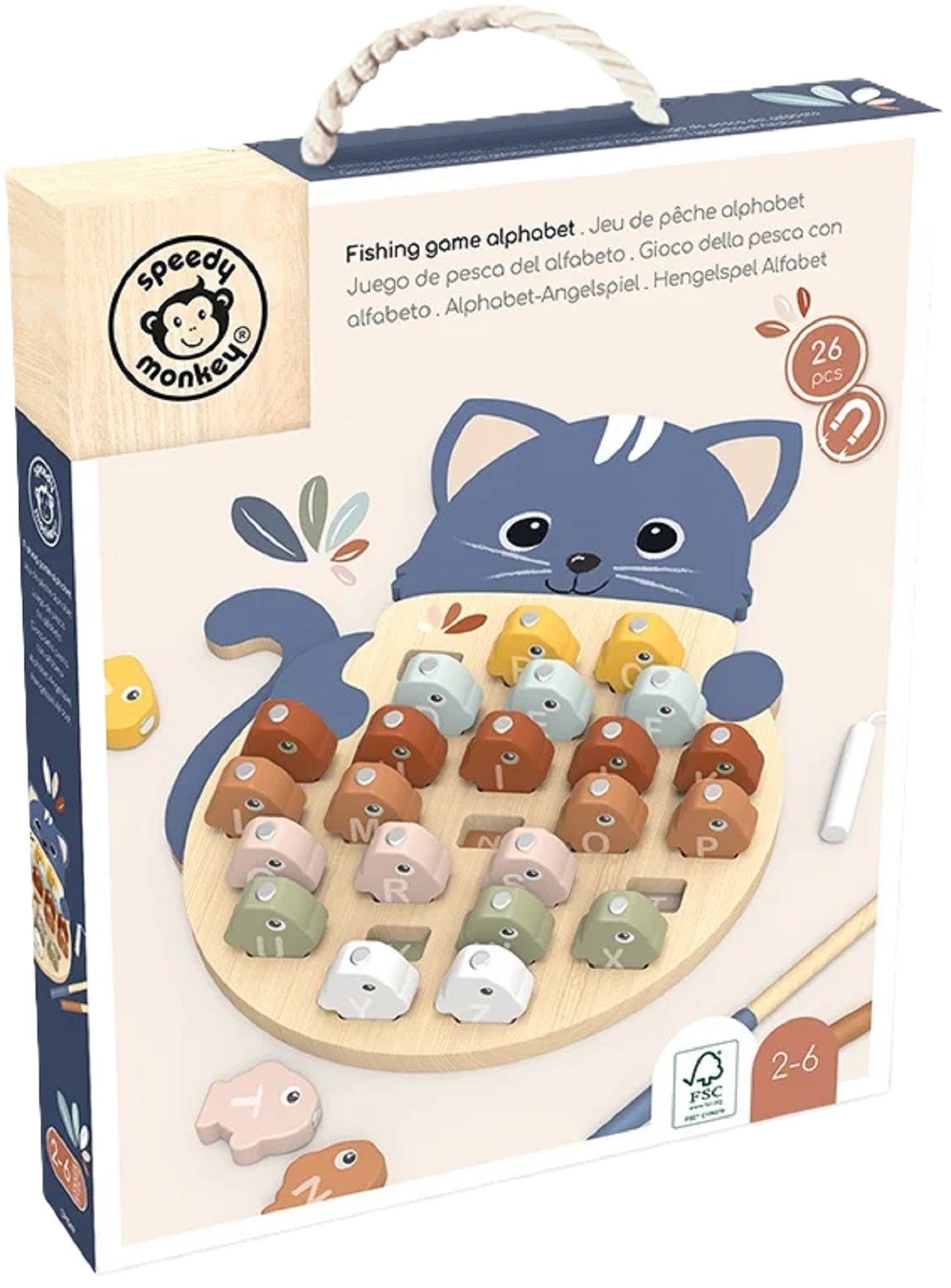 Joc educativ pescuieste literele. Fishing game Alphabet