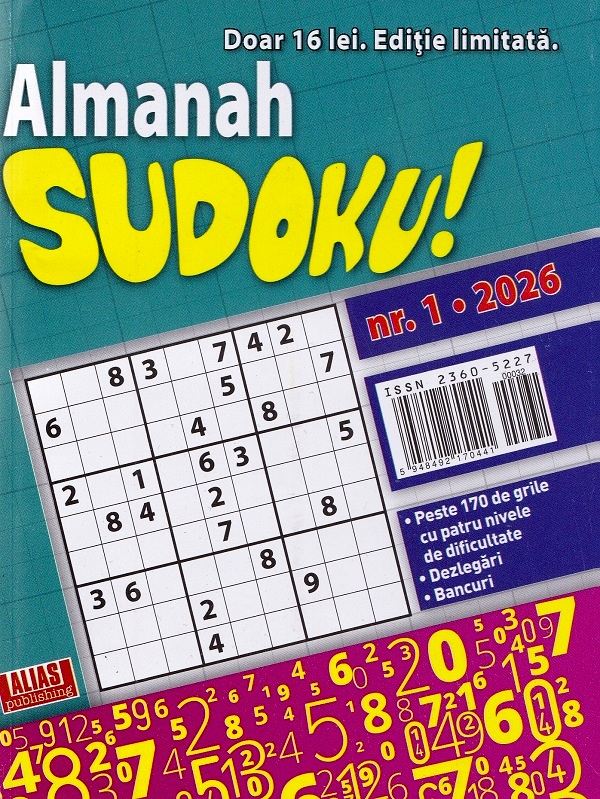 Almanah Sudoku! Nr.1 din 2026