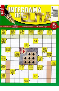 Coperta cărții 'Integrama de elită Nr.25 2026'