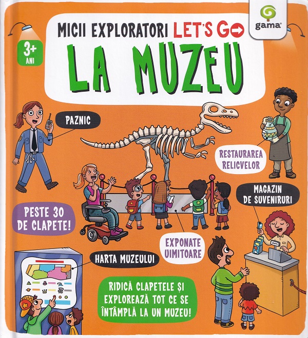 Micii exploratori: Let's go! La muzeu