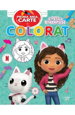 Poza produsului Gabby's Dollhouse. Prima mea carte de colorat