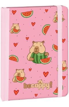 Poza produsului Carnetel Capybara. Roz