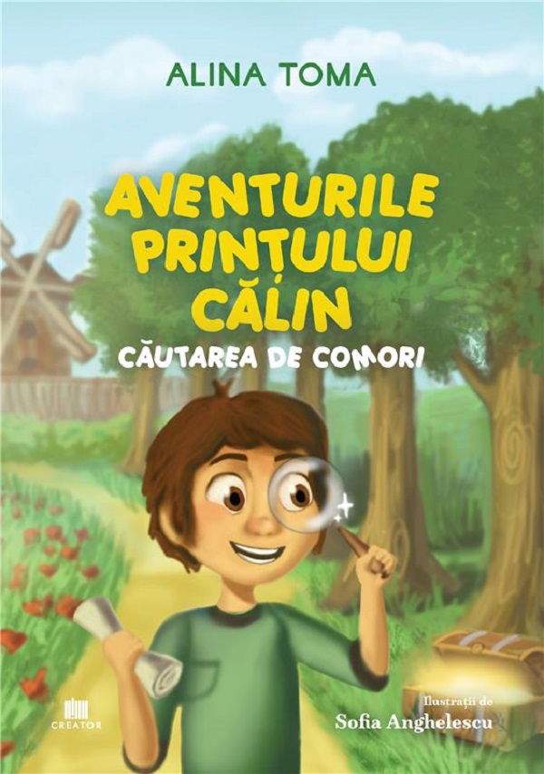 Coperta cărții 'Aventurile Prințului Călin. Căutarea de comori - Alina Toma'
