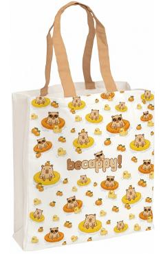 Poza produsului Sacosa textila canvas: BeCappy. Capybara