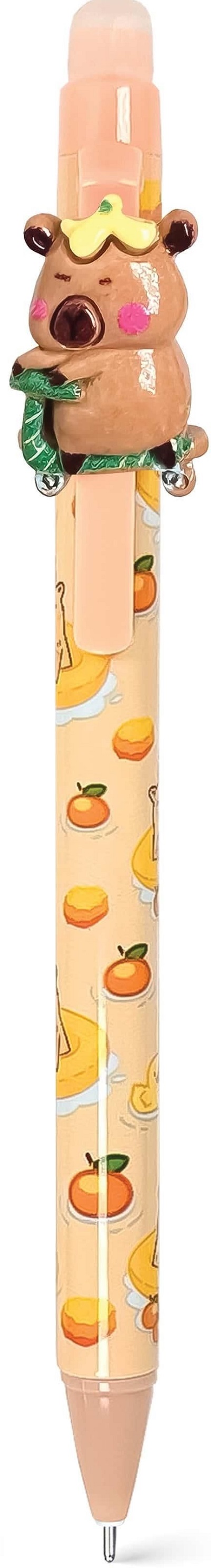 Imaginea produsului 'Pix cu ștergere: Capybara pe trotinetă'