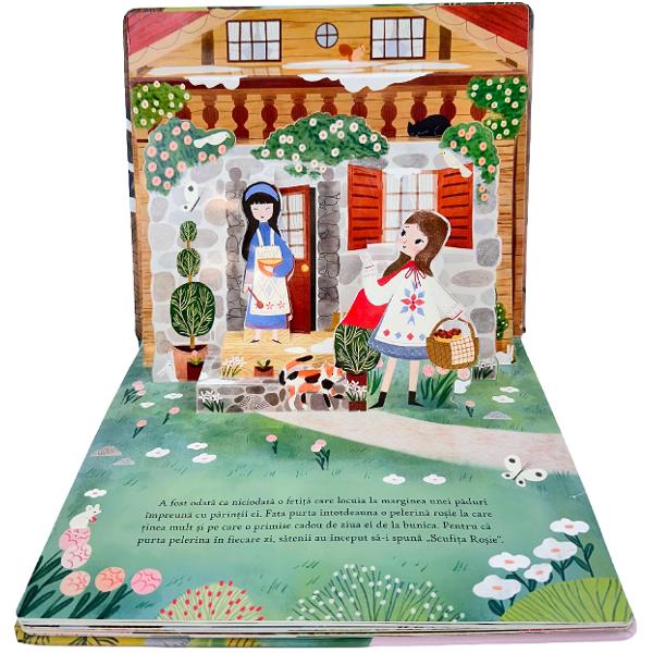 Scufita Rosie. Carte Pop-up - Leanne Felton