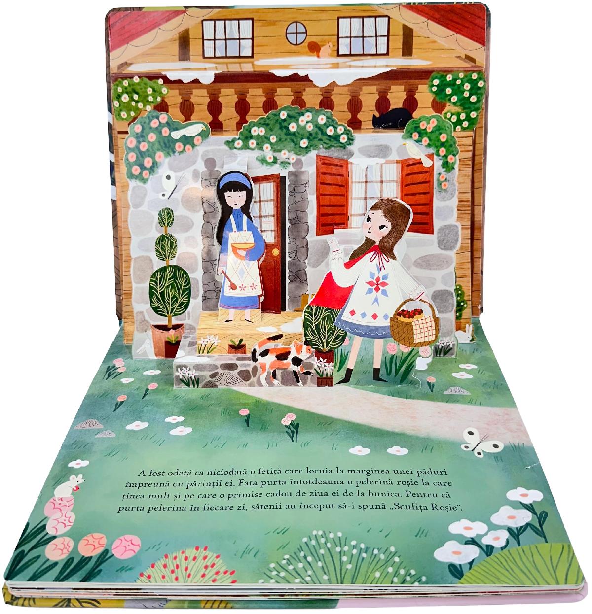 Scufita Rosie. Carte Pop-up - Leanne Felton