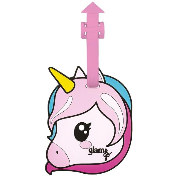 Eticheta pentru bagaj. Glam and Go: Unicorn