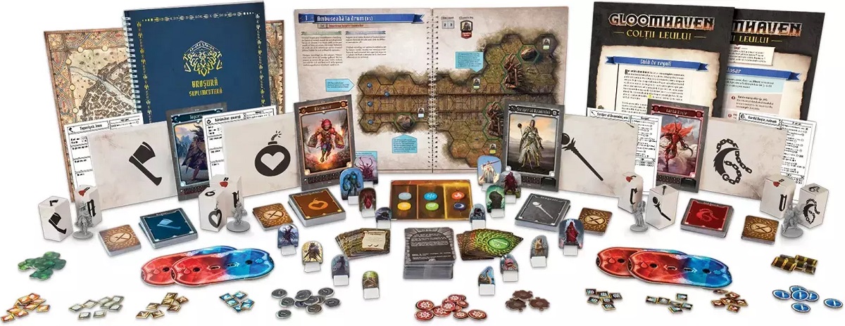 Joc de strategie: Gloomhaven. Coltii Leului