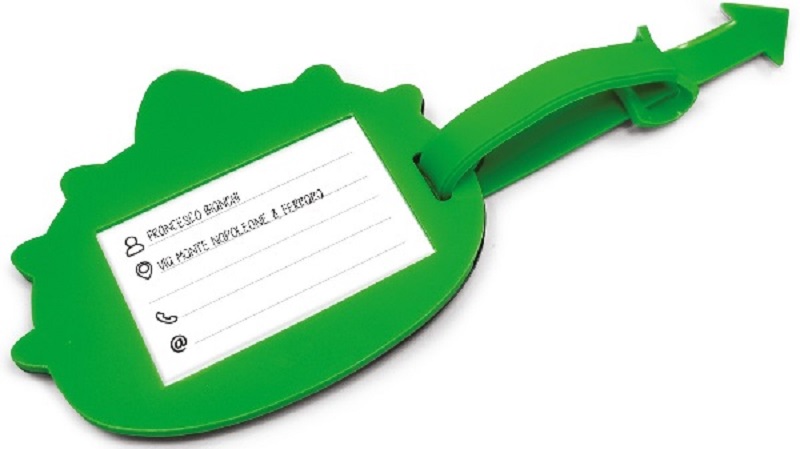 Eticheta pentru bagaj. Glam and Go: Dino