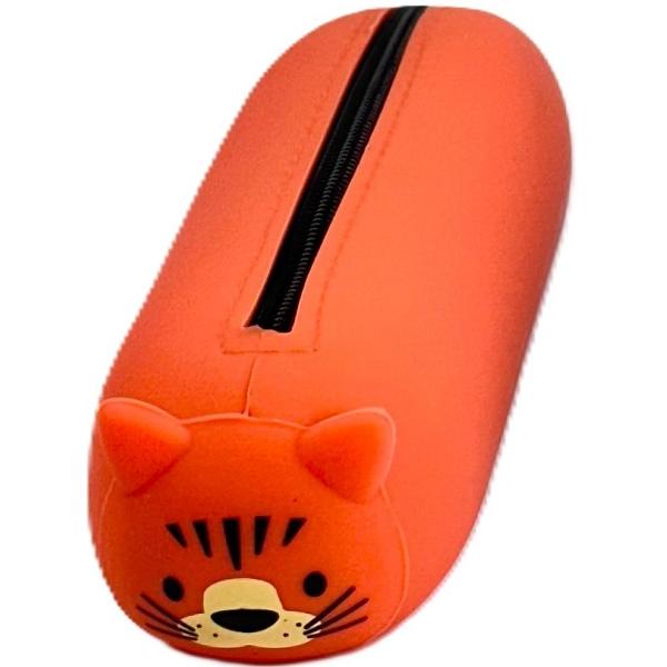 Penar silicon: Tigru. Portocaliu