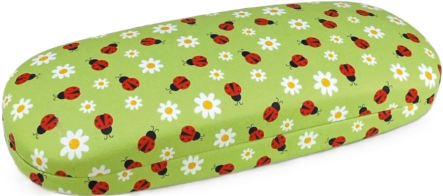 Etui pentru ochelari. Buburuze