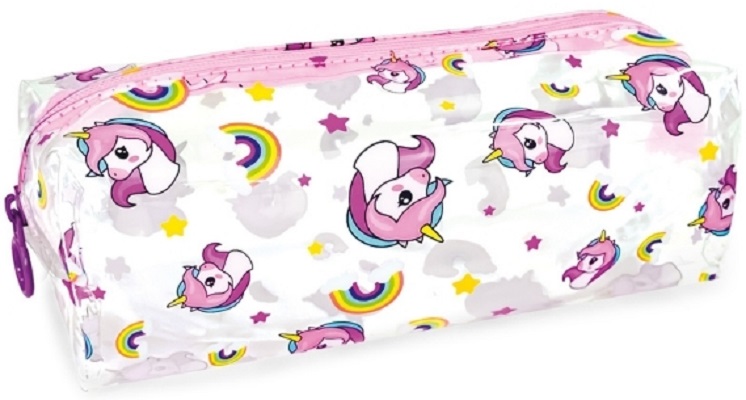 Portfard transparent. Unicorn