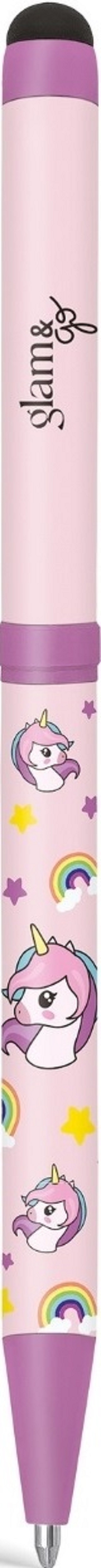 Pix twist cu varf touch: Unicorn. Glam & Go