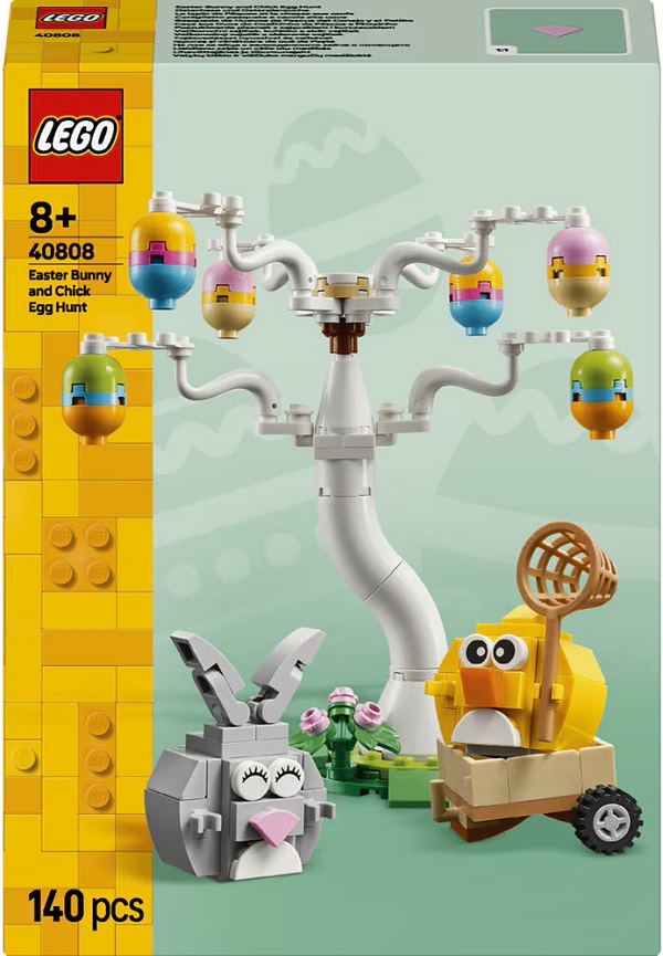 Lego Iconics: Iepuras si vanatoare de oua de Paste