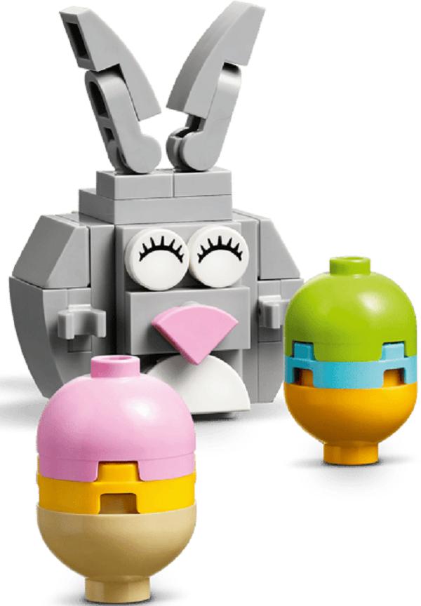Lego Iconics: Iepuras si vanatoare de oua de Paste