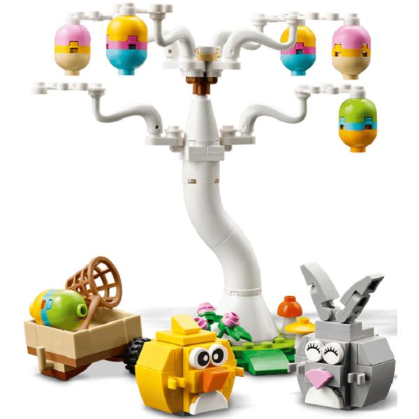 Lego Iconics: Iepuras si vanatoare de oua de Paste