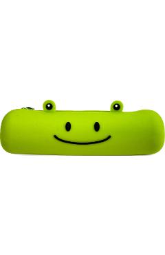 Imaginea produsului 'Penar silicon: Broscuță verde'
