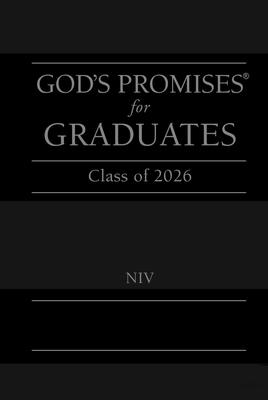 Coperta cărții 'God's Promises for Graduates: Class of 2026 - Black NIV: New International Version - Jack Countryman'