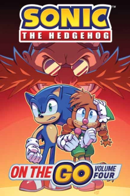 Coperta cărții 'Sonic the Hedgehog: On the Go, Vol. 4 - Ian Flynn'