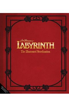 Coperta cărții 'Jim Henson's Labyrinth: The Illustrated Novelization -'