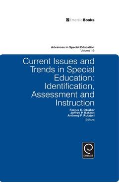 Poza produsului Current Issues and Trends in Special Education.: Identification, Assessment and Instruction - Festus E. Obiakor