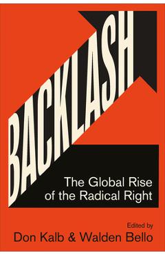 Coperta cărții 'Backlash: The Global Rise of the Radical Right - Don Kalb Kalb'