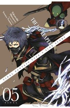 Coperta cărții 'Final Fantasy Type-0 Side Story, Volume 5: The Ice Reaper - Tetsuya Nomura'