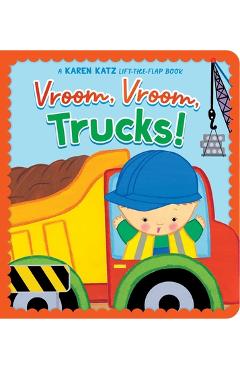 Coperta cărții 'Vroom, Vroom, Trucks! - Karen Katz'