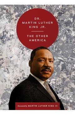 Coperta cărții 'The Other America - Martin Luther King'