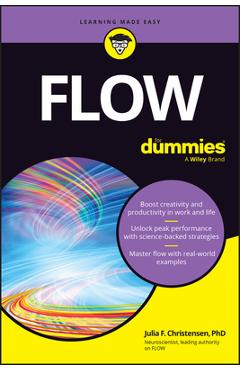 Coperta cărții 'Flow for Dummies - Julia Christensen'
