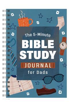 Coperta cărții 'The 5-Minute Bible Study Journal for Dads - Josh Mosey'