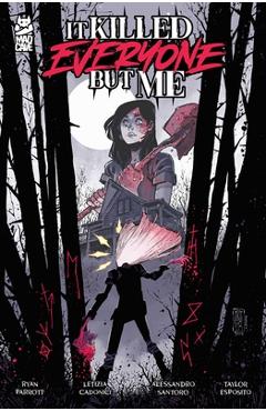 Coperta cărții 'It Killed Everyone But Me - Ryan Parrott'