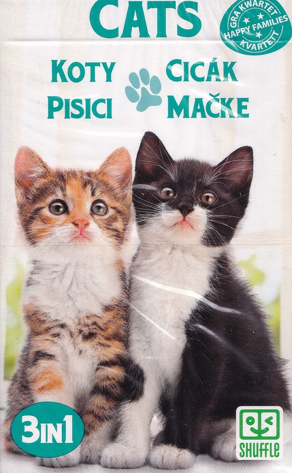 Joc de carti 3 in 1: Cats