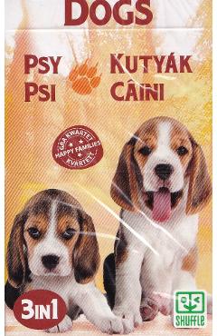 Poza produsului Joc de carti 3 in 1: Dogs