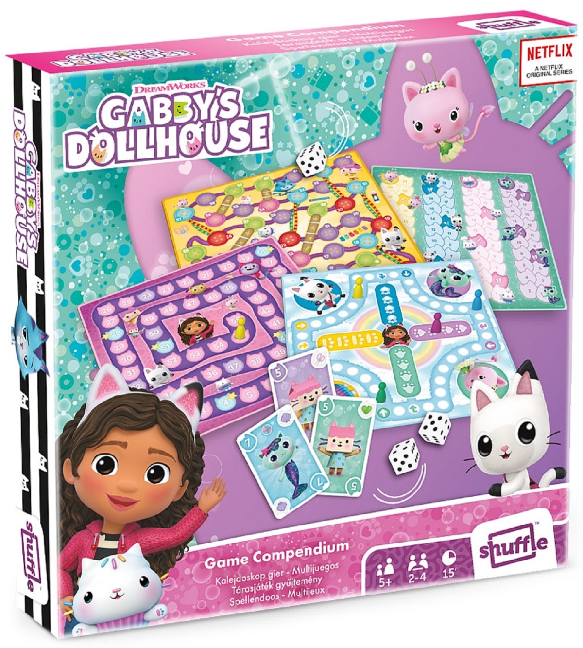 Set jocuri: Game compendium. Gabby's Dollhouse