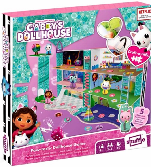 Casa de papusi cu pisici. Gabby's Dollhouse