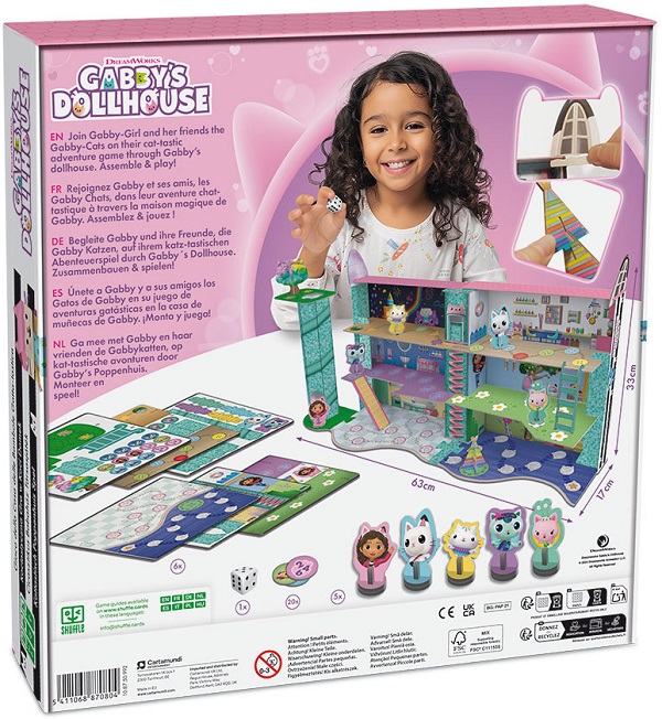 Casa de papusi cu pisici. Gabby's Dollhouse