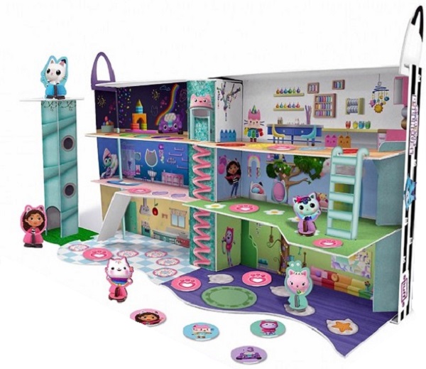 Casa de papusi cu pisici. Gabby's Dollhouse