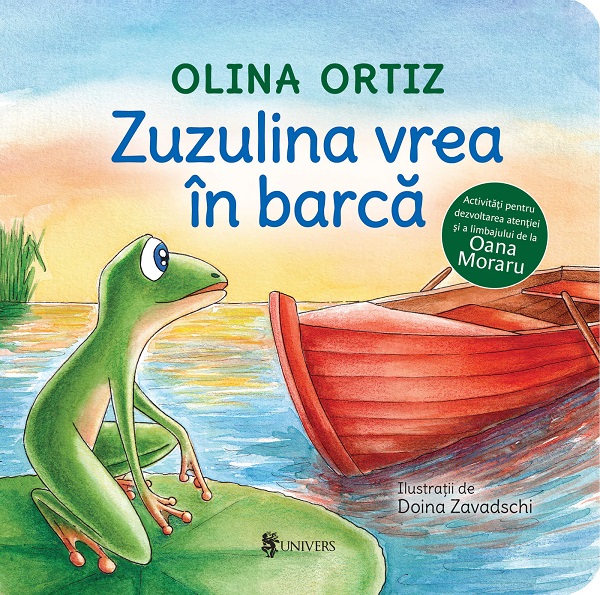 Coperta cărții 'Zuzulina vrea în barcă - Olina Ortiz'