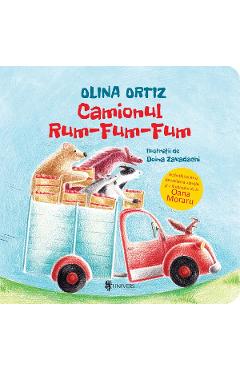 Coperta cărții 'Camionul rum-fum-fum - Olina Ortiz'