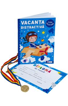 Poza produsului Pachet: Vacanta distractiva + Diploma + Medalie - Clasa pregatitoare - Aurelia Seulean, Marioara Minculescu, Elena Oltean